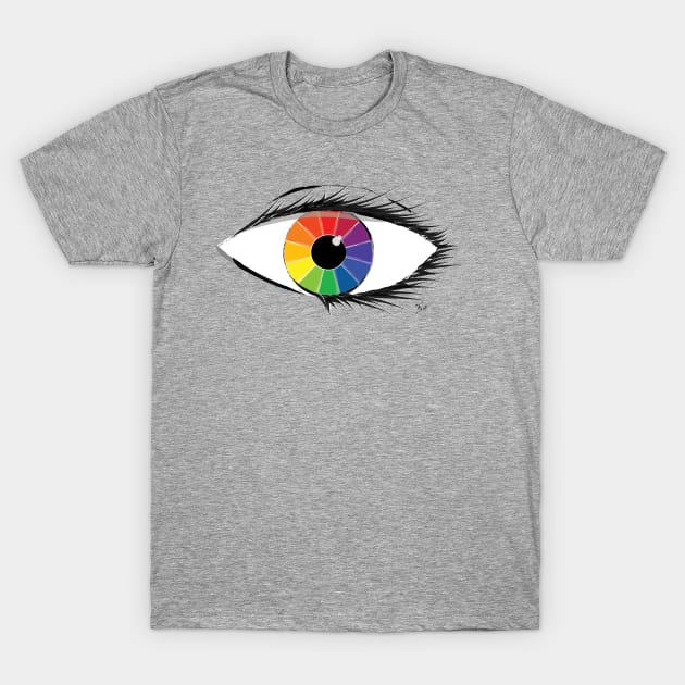 Eye of Color T-Shirt by Designs by Thomas